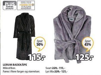 JYSK Lerum Badekåpe tilbud