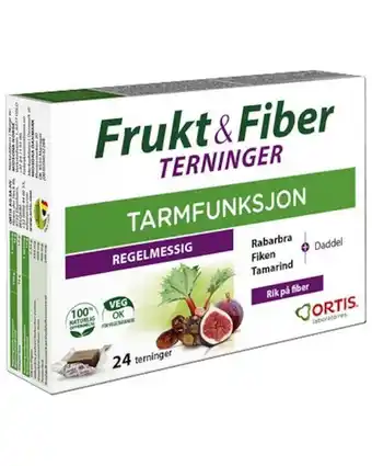 VITA Frukt & fiber 24 terninger tilbud