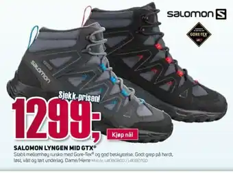 Sport 1 Salomon Lyngen Mid GTX tilbud