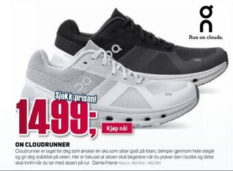 Sport 1 On Cloudrunner tilbud