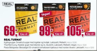 Sport 1 Real Turmat tilbud