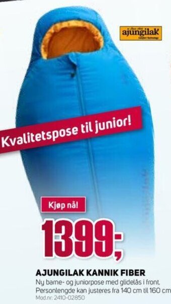 Sport 1 Ajungilak Kannik Fiber tilbud