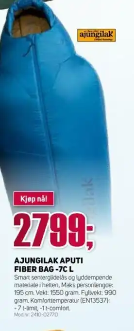 Sport 1 Ajungilak Aputi Fiber Bag -7C L tilbud