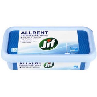 Meny Jif engangsvåtmopp tilbud