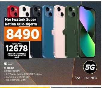 POWER Iphone 13 128 GB tilbud
