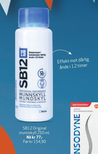 Apotek 1 Sb12 original munnskyll tilbud
