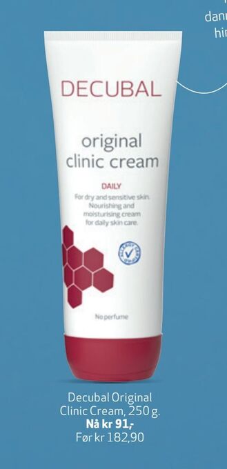 Apotek 1 Decubal original clinic cream tilbud