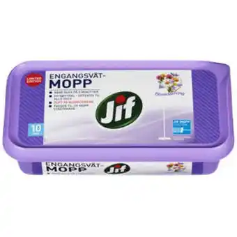 Meny Jif engangsvåtmopp tilbud