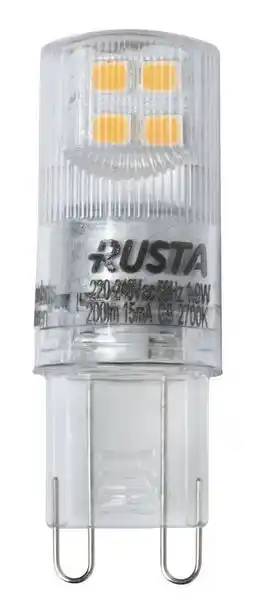 Rusta Led-pære g9 tilbud