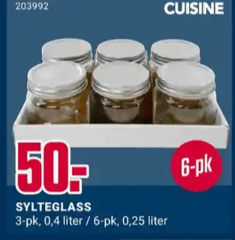 Europris Cuisine sylteglass tilbud