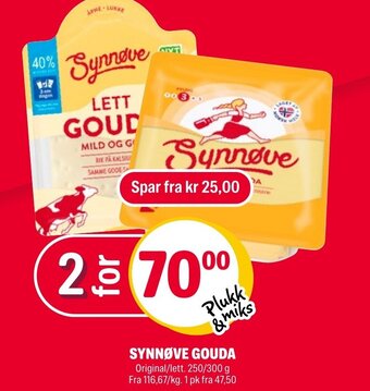 Coop Extra Synnøve Gouda tilbud
