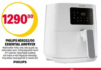 Coop Extra Philips HD9252/00 Essential Airfryer tilbud