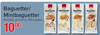 Eurospar baguetter/Minibaguetter tilbud