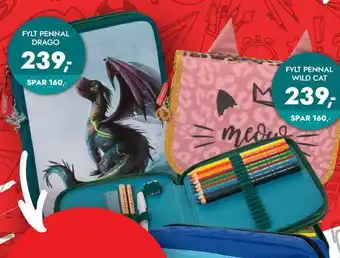 Staples Fylt pennal drago tilbud