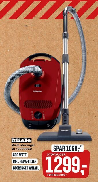 Skousen Miele støvsuger mi-12029960 tilbud