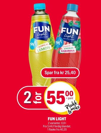 Coop Extra Fun light tilbud