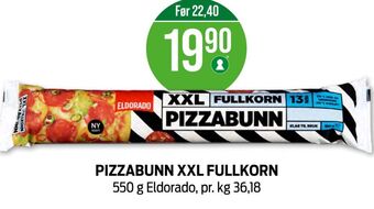Kiwi Eldorado pizzabunn tilbud