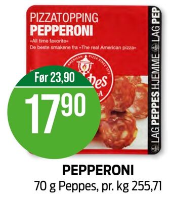 Kiwi Peppes pizza pepperoni tilbud
