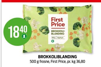 Kiwi First price grønnsaker tilbud