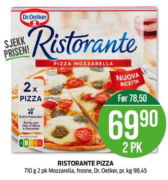 Kiwi Ristorante pizza tilbud