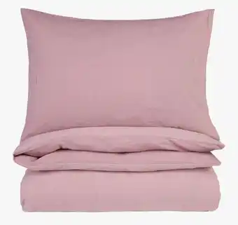 Kid Interiør Garnfarget krepp sengesett rose tilbud