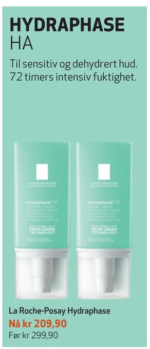 Apotek 1 La roche-posay hydraphase tilbud