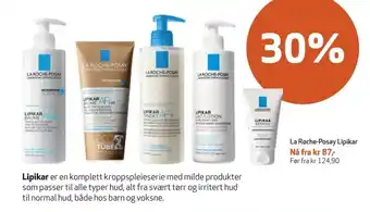 Apotek 1 La Roche-Posay Lipikar tilbud