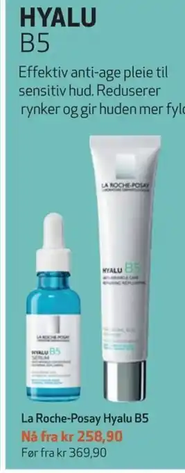 Apotek 1 La Roche-Posay Hyalu B5 tilbud