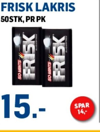 Price Lagerbutikk Frisk Lakris tilbud
