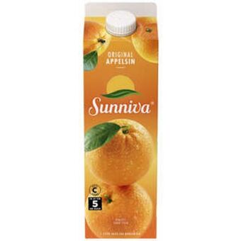 Meny Appelsinjuice tilbud