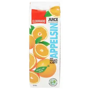 Meny Appelsinjuice tilbud