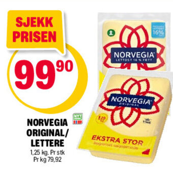Coop Extra Norvegia Original/ Lettere tilbud