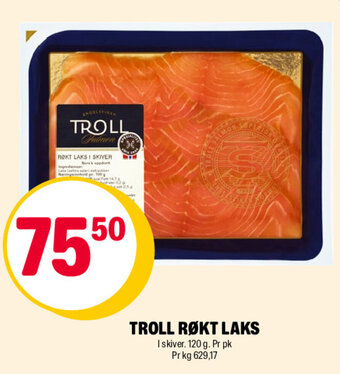 Coop Extra Troll Røkt Laks tilbud