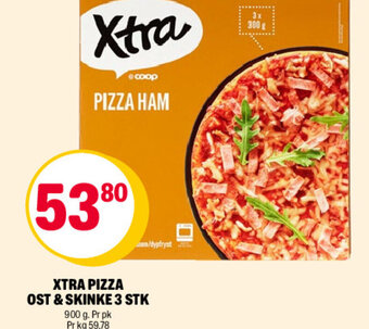 Coop Extra Xtra Pizza OST & Skinke 3 Stk tilbud