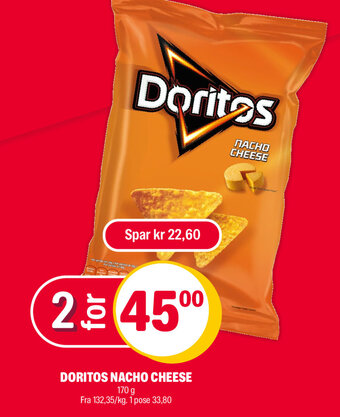 Coop Extra Doritos Nacho Cheese tilbud