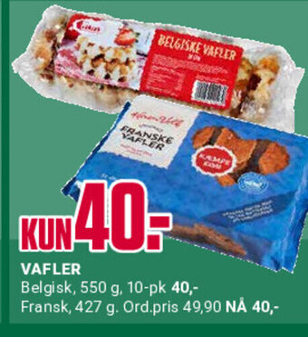 Europris Vafler tilbud