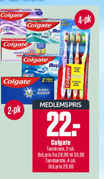 Europris Colgate tilbud