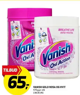 Bunnpris Vanish flekkfjerner tilbud