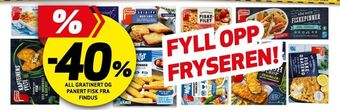 Bunnpris Findus tilbud