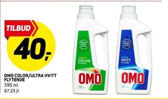 Bunnpris Omo vaskemiddel-flytende tilbud