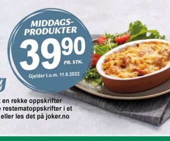 Joker Fiskemannen fiskekaker tilbud