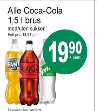 Joker Coca-cola zero brus tilbud