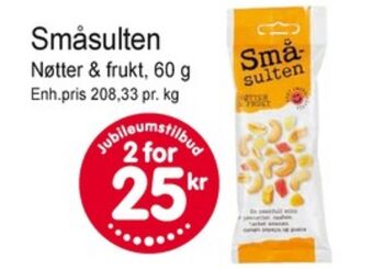 Joker Småsulten nøtter tilbud