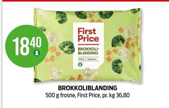 Kiwi First price grønnsaker tilbud