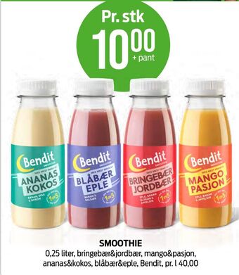 Kiwi Bendit smoothie tilbud