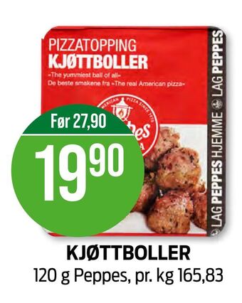 Kiwi Kjøttboller tilbud