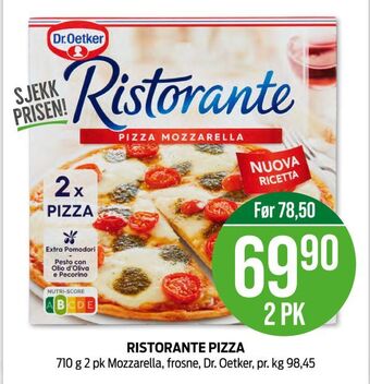 Kiwi Ristorante pizza tilbud