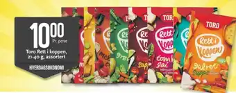 CC Mat Toro Rett i Koppen 21-40 g, Assortert tilbud