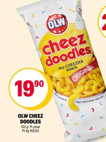 Coop Extra Olw Cheez Doodles tilbud