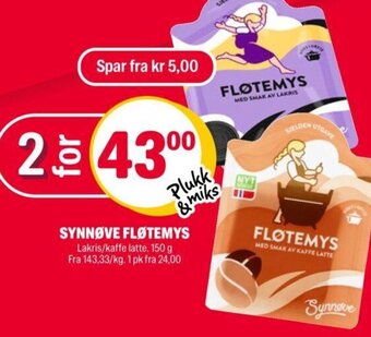 Coop Extra Synnøve Fløtemys tilbud
